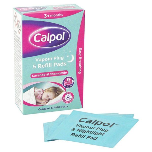 Calpol Vapour Plug 5pk Refill Pads