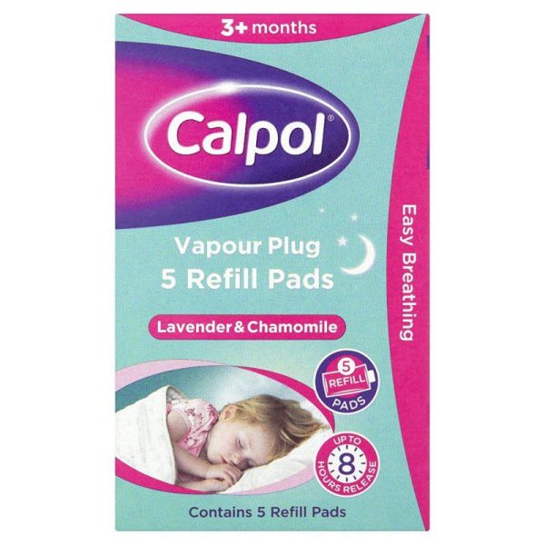 Calpol Vapour Plug 5pk Refill Pads