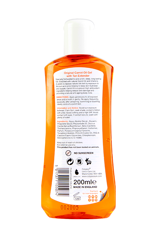 Calypso Carrot Oil Spray 200ml
