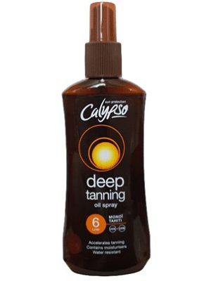 Calypso Monoi Tahiti Deep Tanning Oil Spray SPF6 200ml