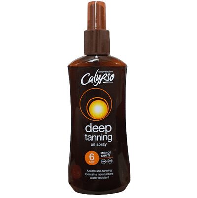 Calypso Monoi Tahiti Deep Tanning Oil Spray SPF6 200ml