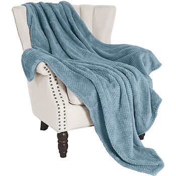 Cozy Large Flannel Fleece Sofa Throw. 127 x 178
