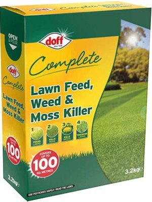 DOFF Complete Lawn Feed, Weed and Moss Killer