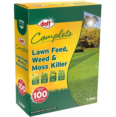 DOFF Complete Lawn Feed, Weed and Moss Killer