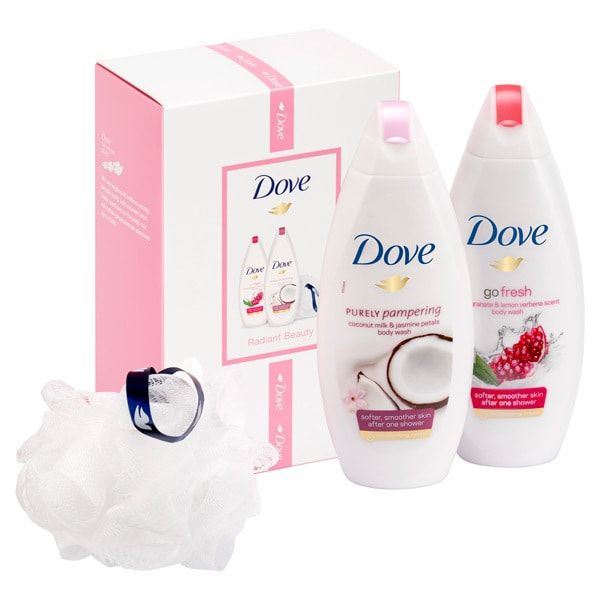 Dove Relaxing Beauty Body Wash Duo Gift Set