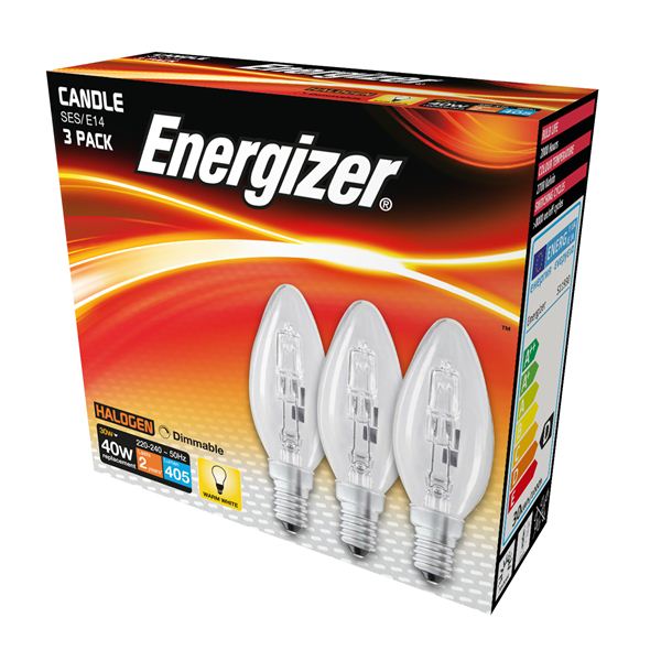 Eveready 40W E27 Candle LED Bulb 3pack