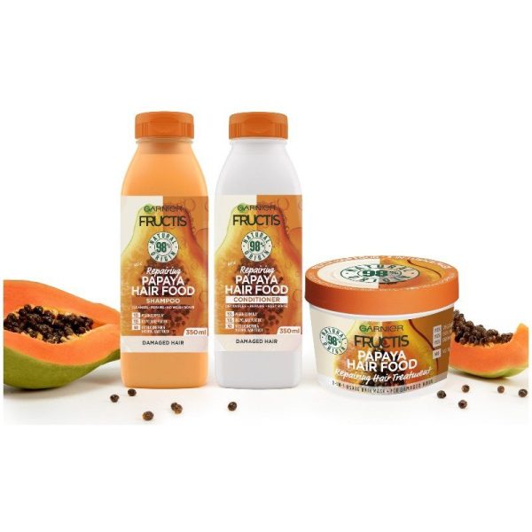 Garnier Hair Mask for Damaged Hair. Papaya flanah 02 Garnier Hair Mask for Damaged Hair. Papaya