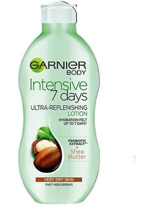 Garnier Intensive 7 Days Shea Butter Body Lotion. Dry Skin