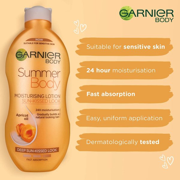 Garnier Summer Body Moisturizing Lotion. Dark 400ml