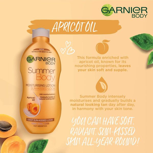 Garnier Summer Body Moisturizing Lotion. Dark 400ml