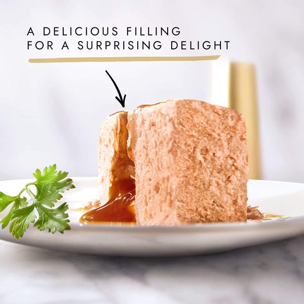 Gourmet Gold Cat Food Tins Melting Heart, 8x85g