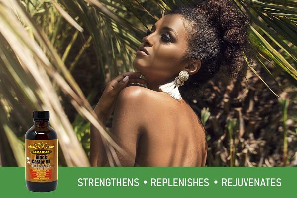 Jamaican Mango & Lime Black Castor Oil. 4oz