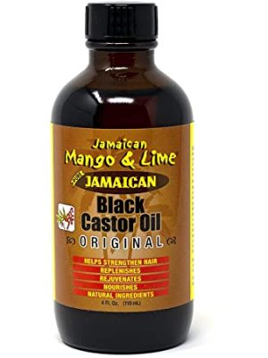 Jamaican Mango & Lime Black Castor Oil. 4oz