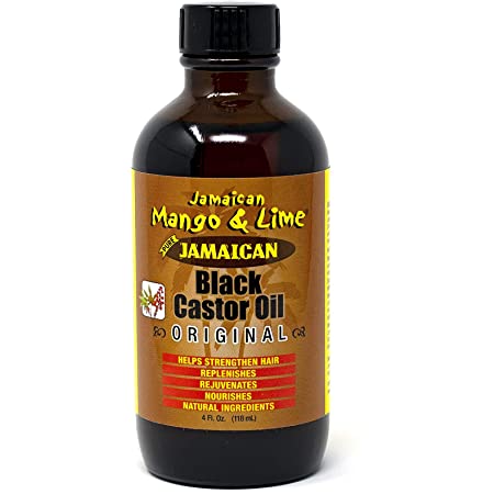 Jamaican Mango & Lime Black Castor Oil. 4oz