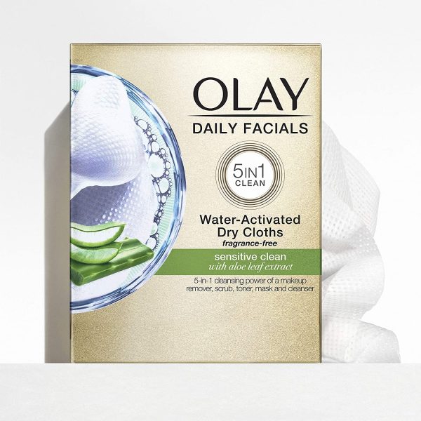 Olay Daily Facials- Sensitive Skin flanah Olay Daily Facials- Sensitive Skin