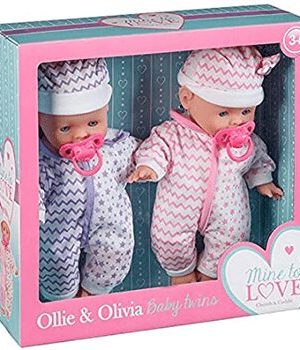 Ollie & Olivia Baby Twin Dolls