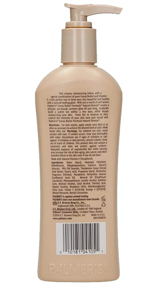 Palmer's Cocoa Butter Formula Body Lotion. Natural Bronze
