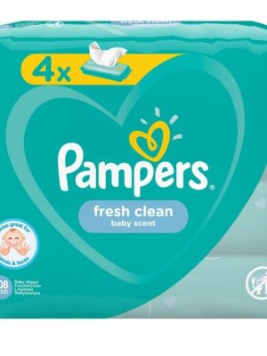 Pampers Sensitive Baby Wipes. 208pack