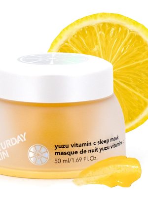 Saturday Skin Yuzu Vitamin C Sleep Mask. 50ml