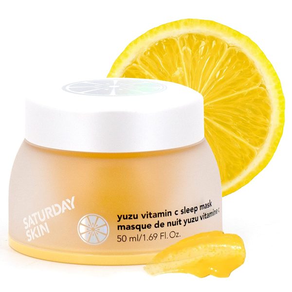 Saturday Skin Yuzu Vitamin C Sleep Mask. 50ml