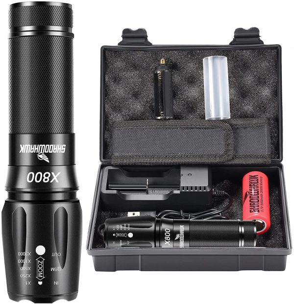 Shadowhawk X800 2500 lumens Super Bright Led Torch
