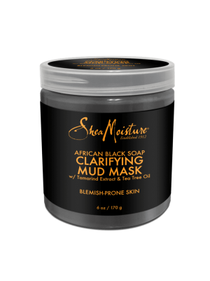 SheaMoisture Clarifying Mask, African Black Soap 6 oz