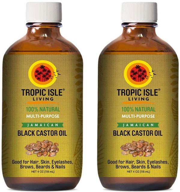 Tropic Isle Living Jamaican Black Castor Oil 4 OZ