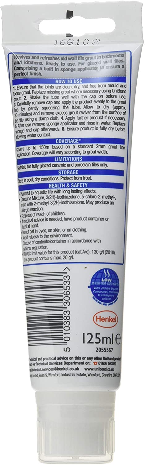UniBond Grout Reviver With Anti-Mould