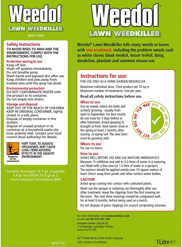 Weedol Lawn Weedkiller