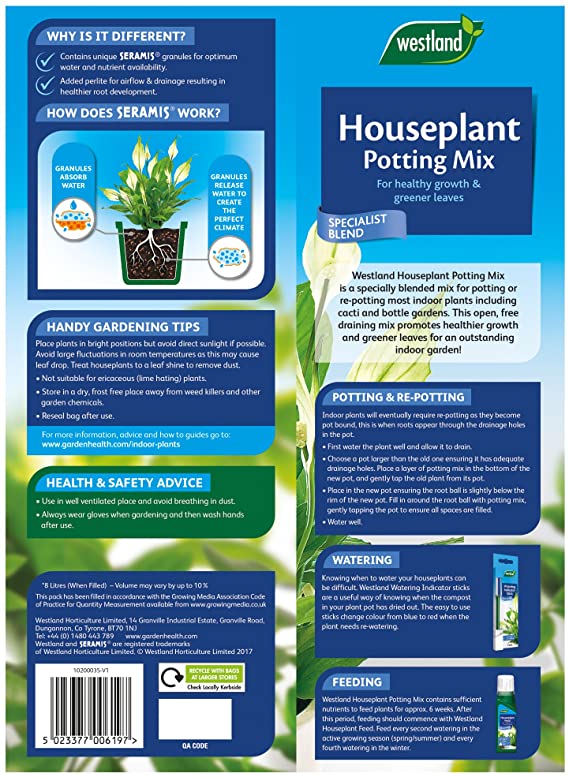 Westland Houseplant Potting Mix 4L